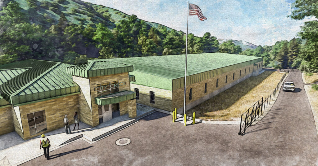The City Creek WTP Upgrades project will be one of the Haskell’s Water team’s most picturesque. Division. Located at the top of City Creek Canyon